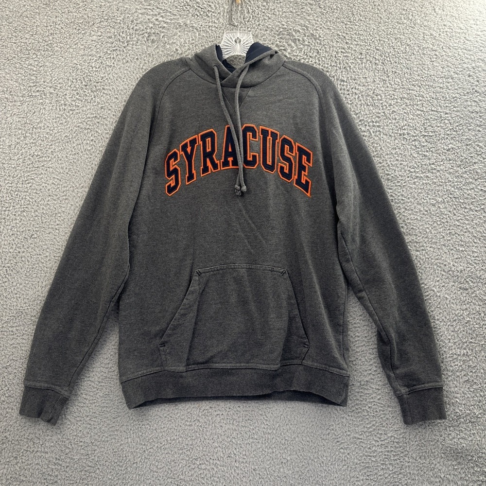 Champion Syracuse University NCAA Pullover Hoodie Gray Men's Medium